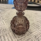I. W. Rice and Co. Vintage Purple Glass Perfume Bottle Made in Japan — photo 3