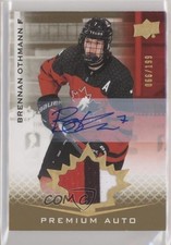 2021 Upper Deck Team Canada Juniors 66/199 Tier 1 Brennan Othmann Patch Auto 1q2