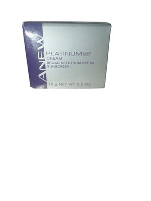 1 NIB SEALED Avon ANEW Platinum Day Cream SPF 25 Contains   .5 Oz. NOS