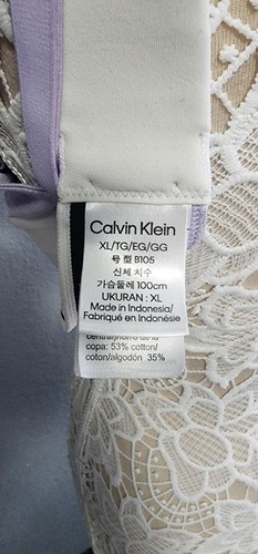 XL Calvin Klein BH Flieder - Bild 2 von 5