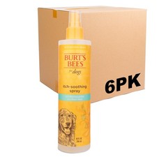 Burt's Bees for Pets Anti Itch Dog Spray with Honeysuckle Honey 10oz 6 Pack Wate