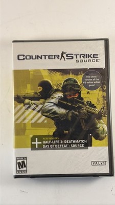 Counter-Strike: Source (PC, 2005) 4 Disc Set, Half-Life 2 Deathmatch