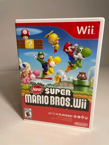 New Super Mario Bros Wii Nintendo Wii Complete