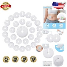 28ct G Tube Button Pads - Skin-Friendly Cotton Feeding Tube Accessories