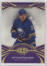 2021 Ultimate Collection Introductions Purple 2/5 Arttu Ruotsalainen #UI-38 12v1