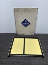 2 SIZE DARKROOM ENLARGING EASEL 4x5 3x5 HEAVY ANTI MOVEMENT LEAD WEIGHTED BASE