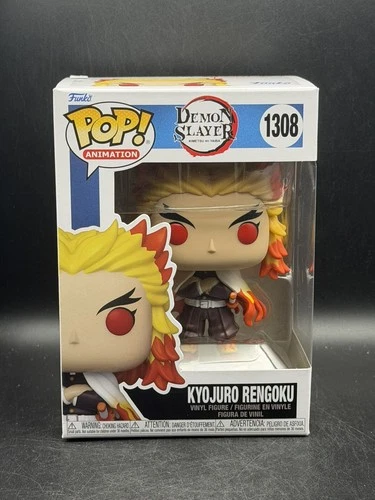 Funko Pop Demon Slayer Kimetsu no Yaiba Kyojuro Rengoku #1308 W/ Protector