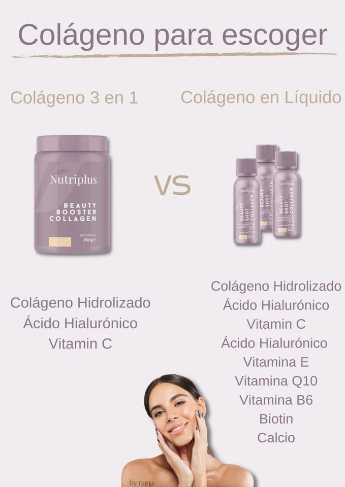 FARMASI NUTRIPLUS Beauty Shot COLLAGEN Hyaluronic Acid Biotin & More - Image 3 of 4