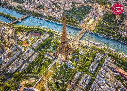 Brand New Sealed View Over Paris Eiffel Cherry Pazzi 1000 Piece Jigsaw Puzzle Brand New Sealed View Over Paris Eiffel Cherry Pazzi 1000 Piece Jigsaw Puzzle