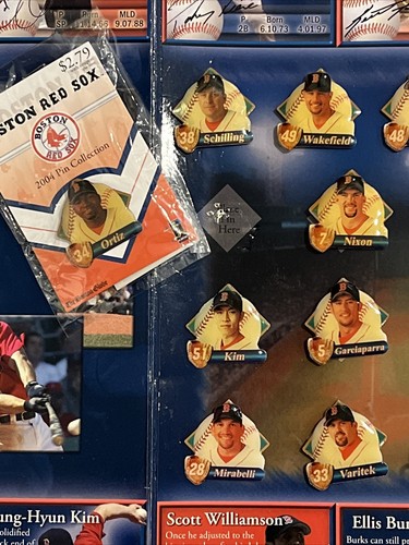MLB 2004 Boston Red Sox 25 pins collection - curse over (Boston Globe) - Picture 9 of 23