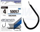 Owner Iseama Short Shank Carp Bream Hooks Spade End Coarse Fishing Hook 50057
