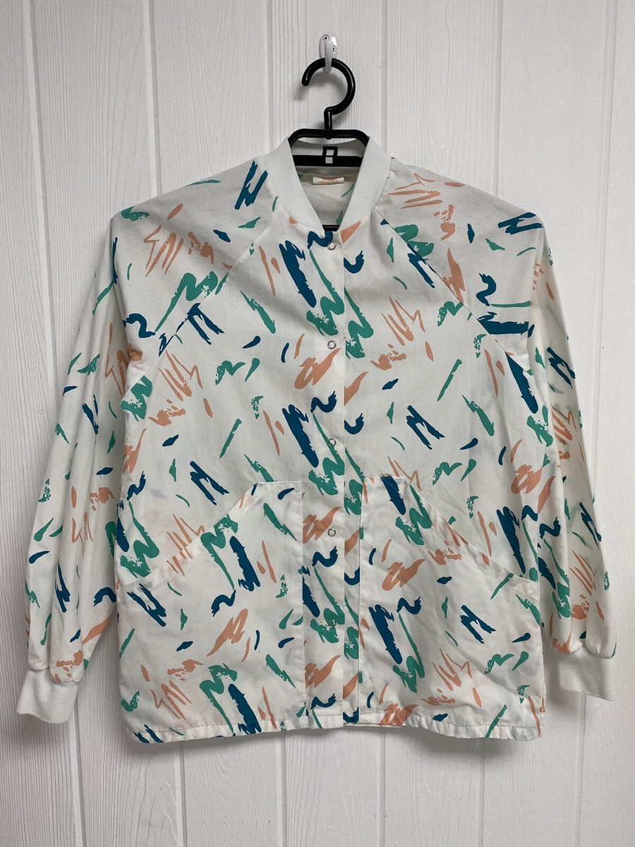 Vintage Angelica Uniform Group White Shirt Work Shirt w