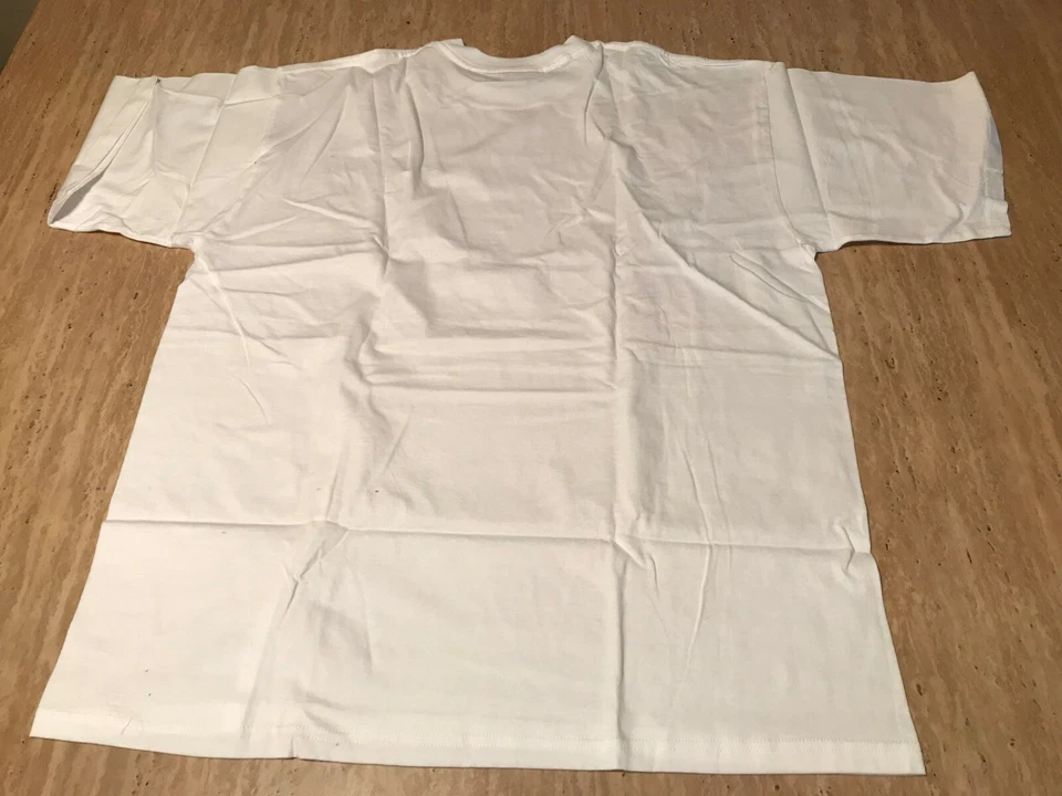 CAMISETA AUTOMOBILI LAMBORGHINI HOMBRE BLANCO BORDADO EMBLEMA OEM TALLA XL Foto 3 de 4