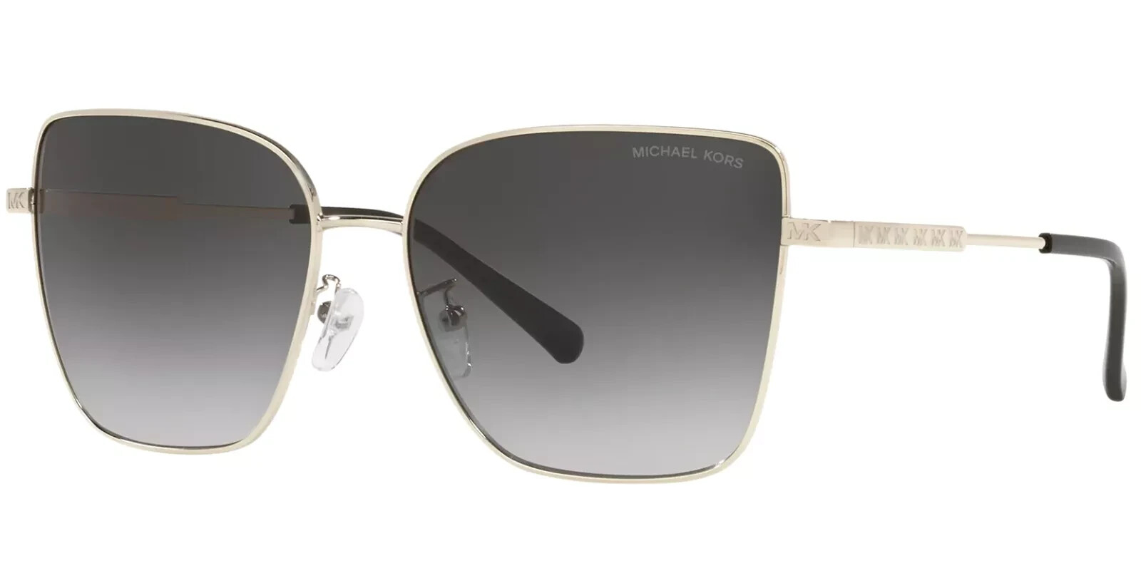 Женские солнцезащитные очки Michael Kors Bastia светло-золотистого цвета в форме кошачьих глаз MK1108 10148G 57 15590₽