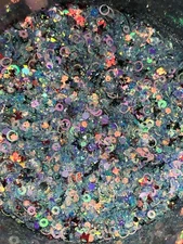 Glitter Mix Night Butterfly IN THE SEA acrylic-gel-nail-art-winter USA seller