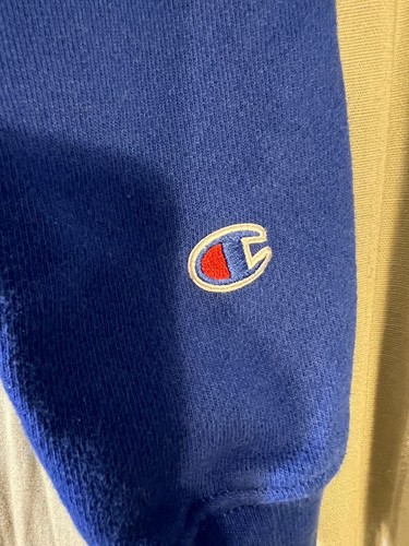 Nice Champion Blue Reverse Weave Pullover Sweatshirt Womens S - Picture 2 of 9