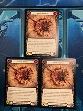 3 Card Blue Playset Smash Instinct Welcome to Rathe Flesh and Blood FAB TCG