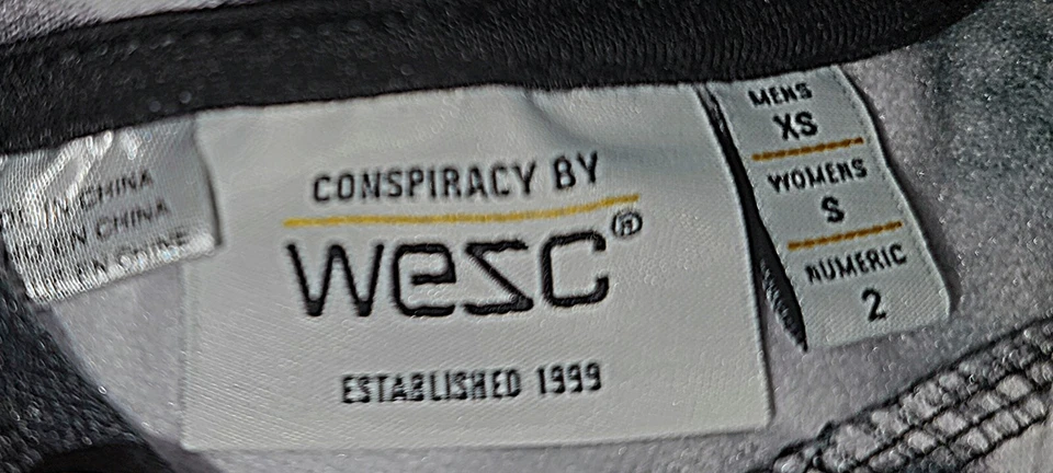 Sudadera WeSC cuello redondo manga larga hombre talla XS Foto 4 de 4