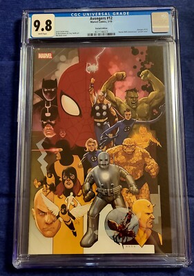 The Avengers #12 (702) (Marvel Comics March 2019) CGC 9.8 Stan Lee Tribute 
