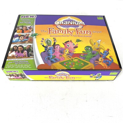 Cranium Family Fun Board Game Complete Except Missing Clay 10109