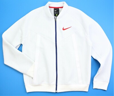  Nike Size Medium Sportswear Tech Pack Mens Full Zip Jacket CW0300-100 Size M