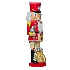 Kurt S. Adler Wooden Nutcracker Collection, Hershey Kisses Soilder, 14in