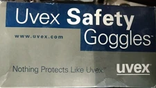 UVEX S3960C Stealth Clear Uvextreme Anti-Fog & ENCON 500 series Safety Goggles