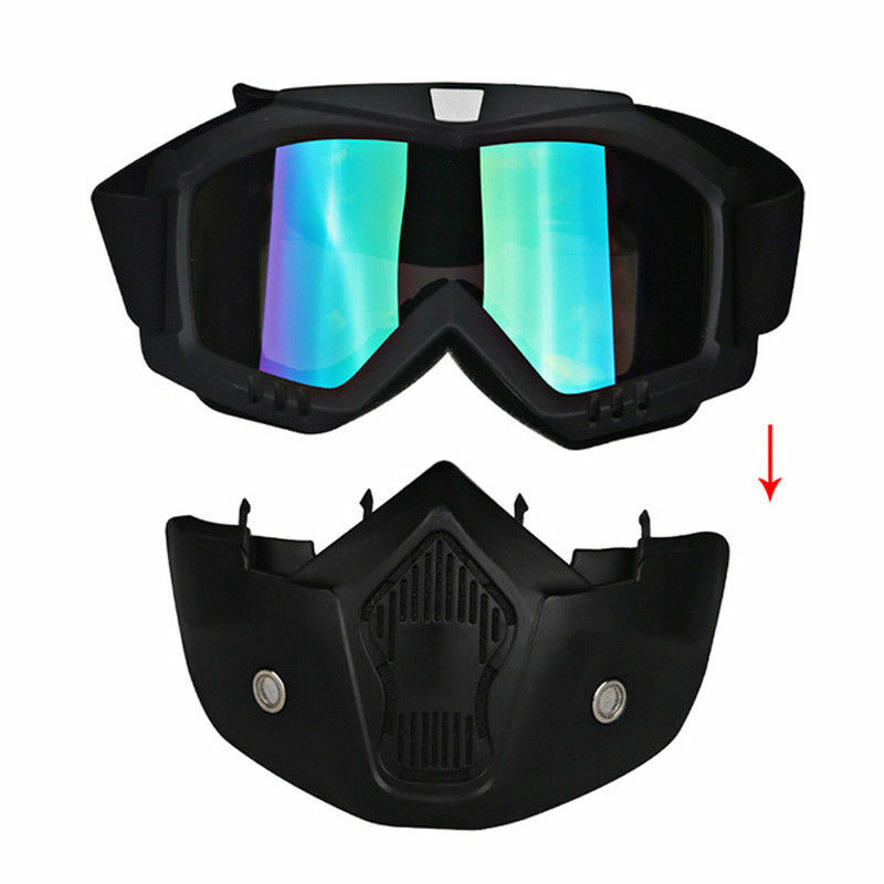 Rosso  Nuovi Occhiali Da Moto Maschera Da Teschio Maschera Da Moto Antivento Motocross~p129786093