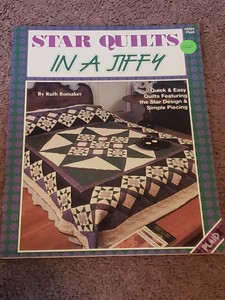 STAR QUILTS IN A JIFFY~ BY RUTH ROMAKER PLAID #8564 | eBay