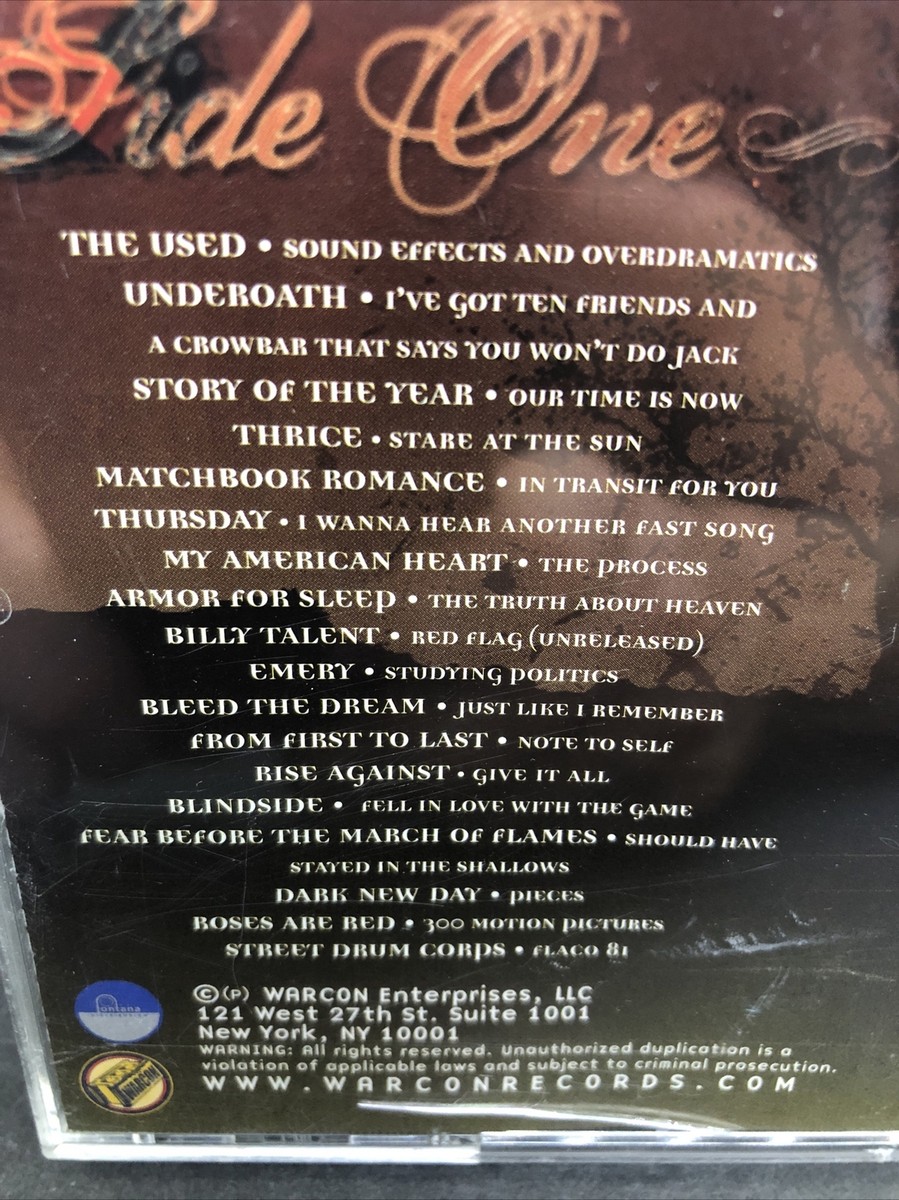 TASTE OF CHAOS 36 OF THE SICKEST BANDS PROMO 2006 CD USED