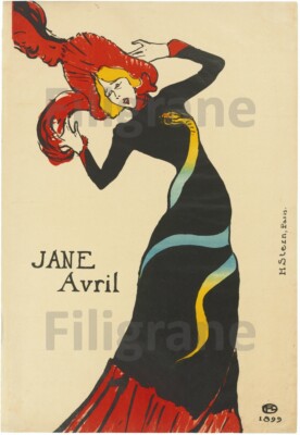 Herbé ™ AX Les THERMES Rwyr- Poster/Reproduction HQ 40x60cm d'une Affiche Vintage/Ancienne/Ancienne
