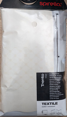 spirella 10.20259 Trento -  180x200 Duschvorhang,  Beige