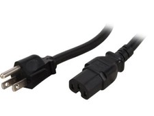 StarTech.com Model PXT515C154 4 ft. Heavy Duty 14 AWG Computer Power Cord - NEMA