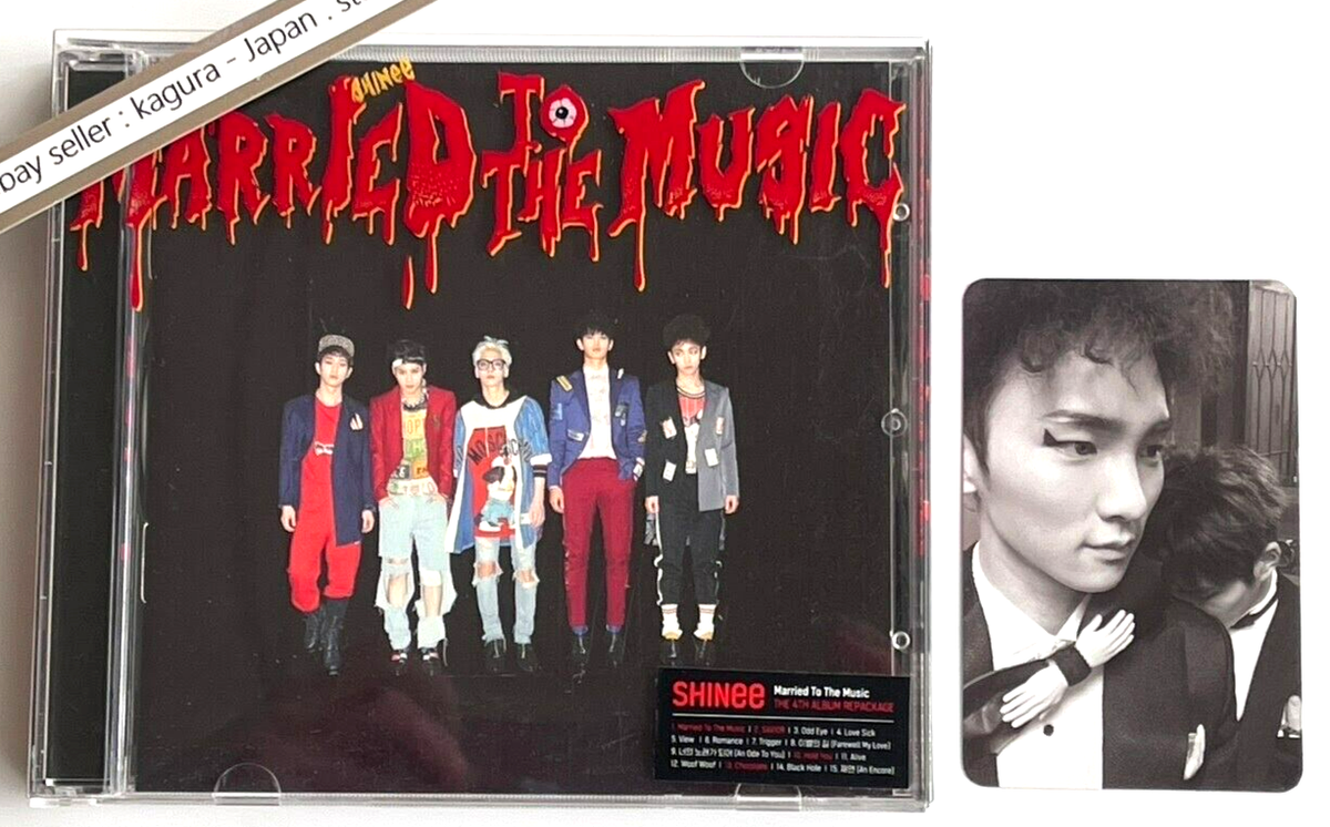 SHINee KEY Married to the MUSIC CD + Photocard Set 4th Repackage