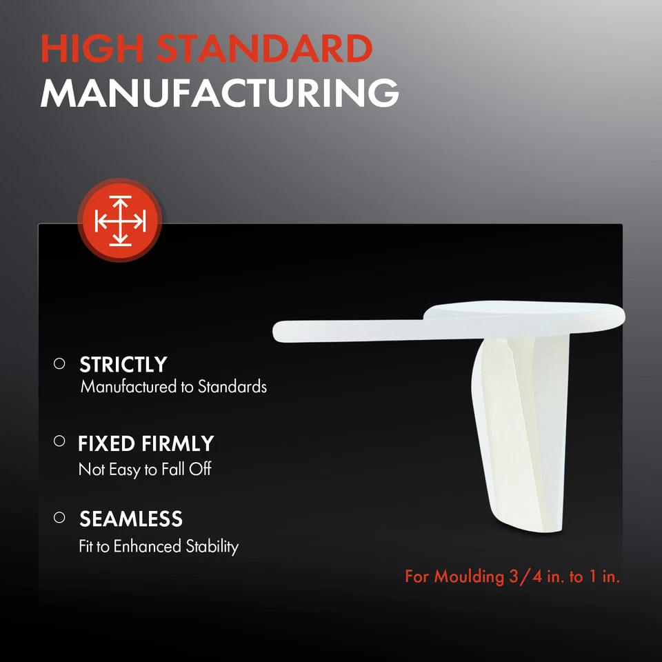 Sujetador de moldura de panel y puerta delantera y cuarto de nailon 50 piezas para GM Chevy GMC Foto 3 de 4