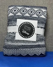 Disney Stroller Blanket -  Blue & White Sweater Knit by Ethan Allen