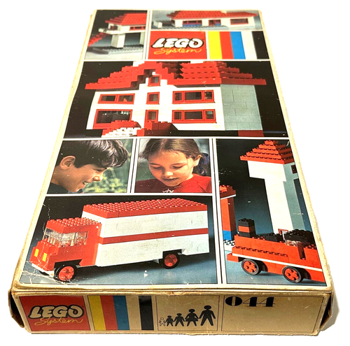 Vintage ©1968 LEGO System 044 Classic Basic Building Set 100% Complete with Box - Picture 20 of 24