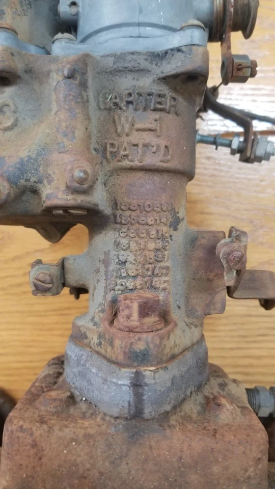 Camión colector de admisión y escape Chevy 216 235 41 1941 1946 42 1942 46 Chevrolet Foto 3 de 4