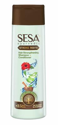 Sesa Ayurvedic Strong Roots Hair Strengthing Shampoo + Conditioner 200ml