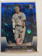 2023 Bowman Chrome Sapphire Yankees Anthony Volpe RC #11 - SP Image Variation