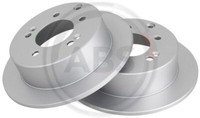 2X A.B.S. 18075 Bremsscheibe Hinten FüR KIA