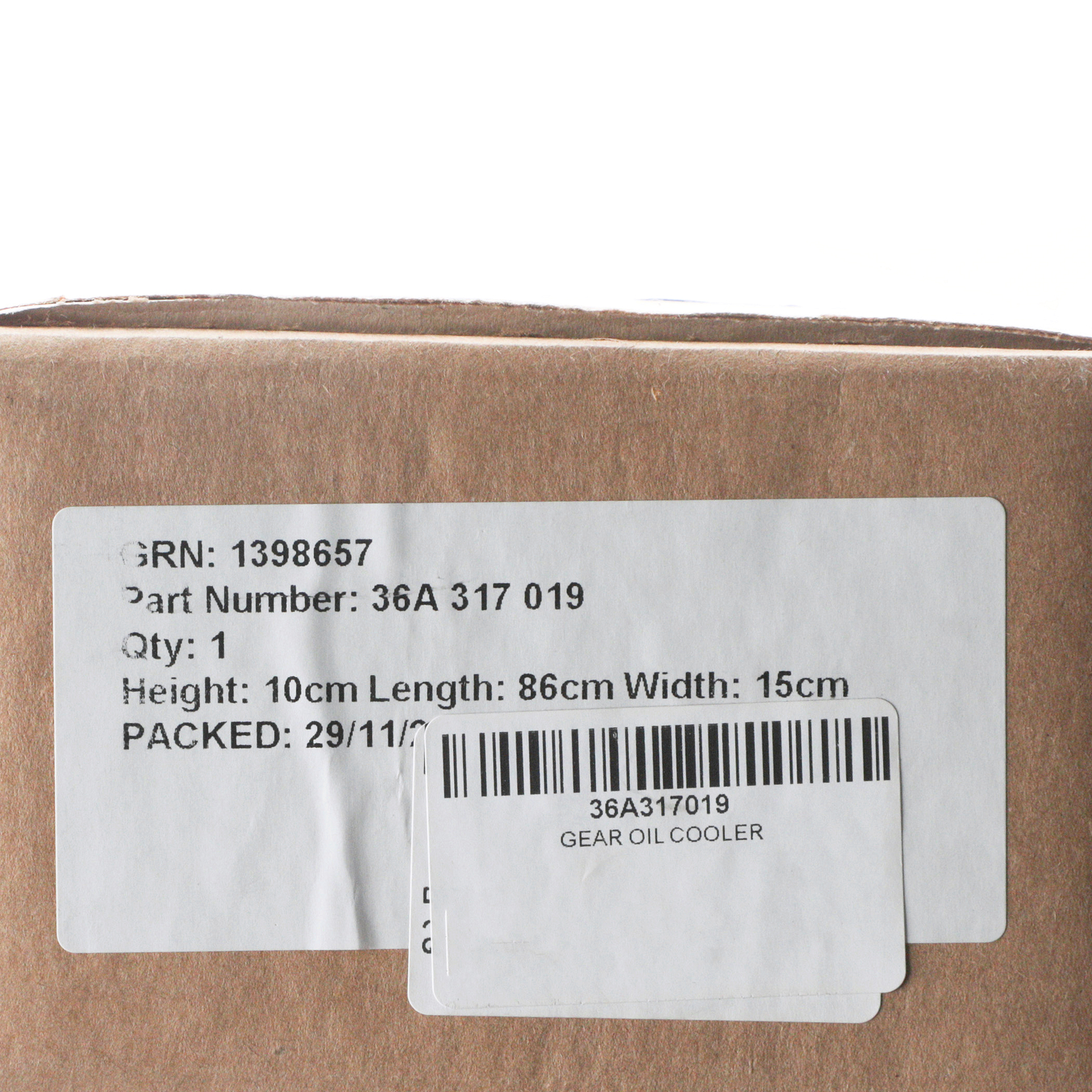 2015 Bentley Bentayga Gear Oil Cooler OEM 36A317019 for sale 