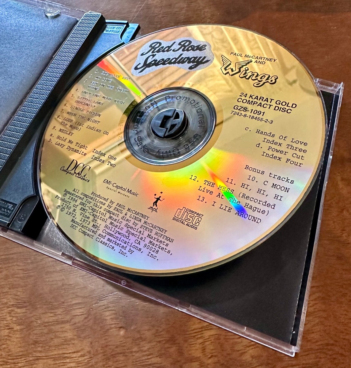 【DCC ゴールドCD】RED ROSE SPEEDWAY Paul McCartney And Wings - Red Rose Speedway - DCC - 24Kt