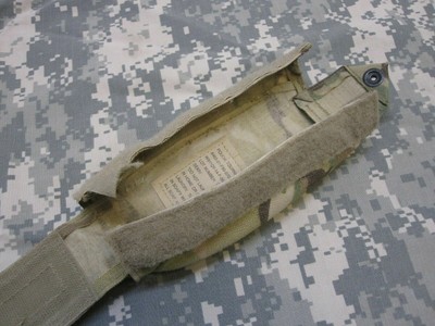 (1) ARMY ISSUE OCP MULTICAM IFAK II CAT TOURNIQUET MOLLE ...