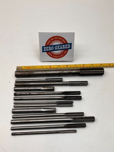 1 Lot  Chucking Reamers Various Sizes 13 pcs
