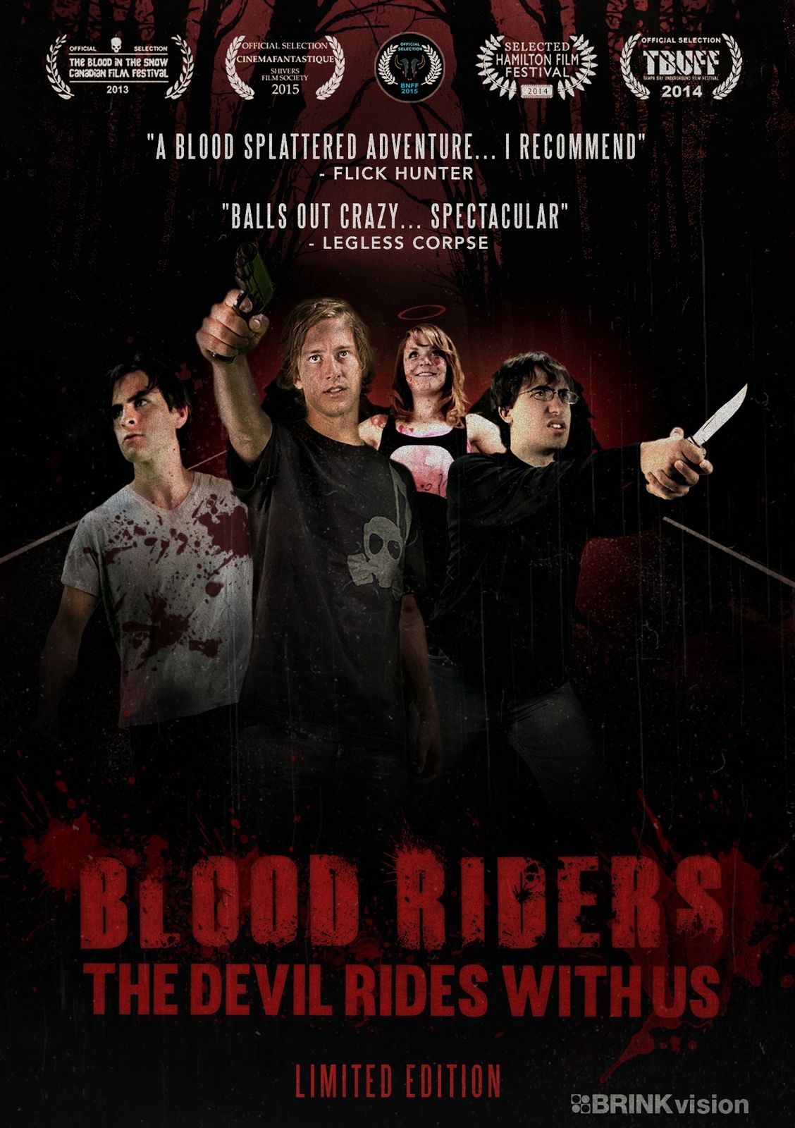 Blood Riders: The Devil Rides With Us (DVD) Corey Lof A.J. Morabito