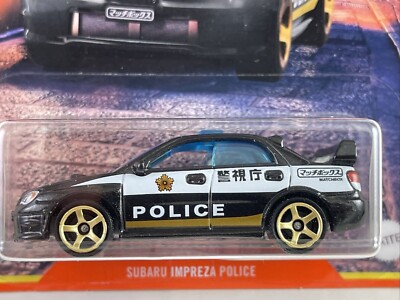 2022 Matchbox MBX Japan Origins 5/12 Subaru Impreza Police Vehicle