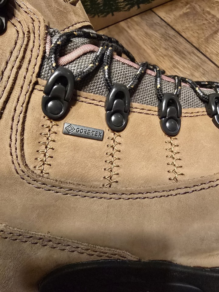 NEW! Danner 453 GTX Boots Mens 11 1/2 Dark Tan Leather Hiking ...