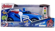 Marvel Avengers Captain America Friction Car With Lights And Sounds