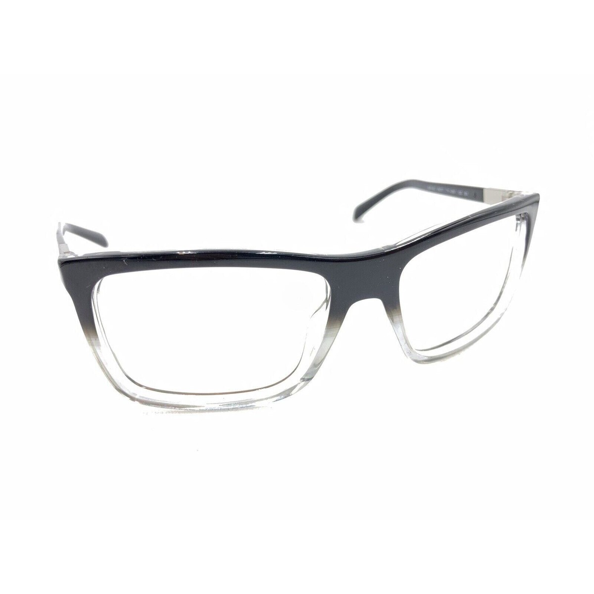 Prada SPR 16O ZXA-3M1 Black Clear Sunglasses Frames 59-17 Prada SPR 16O ZXA-3M1 Black Clear Sunglasses Frames 59-17